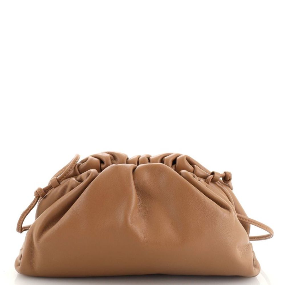 Bottega Veneta The Pouch Leather Mini Brown - Picture 4 of 7